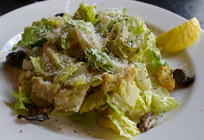 Caesar Salad from Pacific Grill restaurant in Tacoma, Washington.